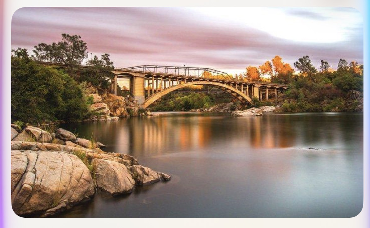 Scenic view of Folsom, CA
